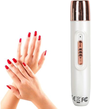 Nail Dryer Easy to Use Cordless Portable Quick Drying USB Rechargeable Small Home Nail Lamp for Single Nail Care (White) - Buy Online on GoSupps.com