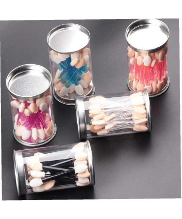 PULABO Dual Sided Eyeshadow Brush 30piece Portable Sponge Tipped Oval Makeup Applicator Tools for Eyeshade Convenient - Buy Online on GoSupps.com