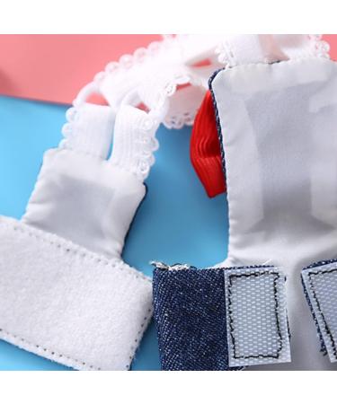 Buy PopetPop 3-Piece XS Diaper Pet Clothing for Budgies Canary & Parrots - Dark Blue | Mini Sittich Flight Liners - Buy Online on GoSupps.com