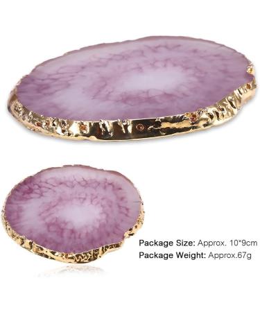 Natural Resin Nail Art Plate Palettes & Gel Polish Holder Rose Red | International Shipping Available - Buy Online on GoSupps.com