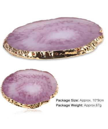 Nail Art Plate Set - Natural Resin Stone Gel Polishing Holder & Color Palette - Rose Red Mixing Set for Stunning Nail Designs - Buy Online on GoSupps.com