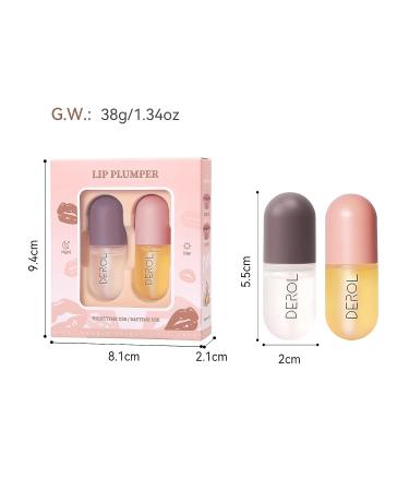 Lip Plumper Set - Angmile Natural Lip Plumping Gloss for Extreme Lip Care & Hydration - Buy Online on GoSupps.com