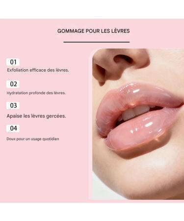 Natural Lip Scrub - 30g Moisturizing Repairing and Nourishing Hydrating Scrub - For Daily Routine Makeup Preparation Travel Morning Evening Winter - Buy Online on GoSupps.com