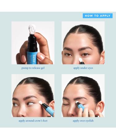 belif Aqua Bomb Cooling Eye Gel - Caffeine & Hyaluronic Acid for Puffiness & Hydration Niacinamide & Vitamin C for Dark Circles Adenosine & Collagen for Plumping & Firming Korean Skin Care - Buy Online on GoSupps.com