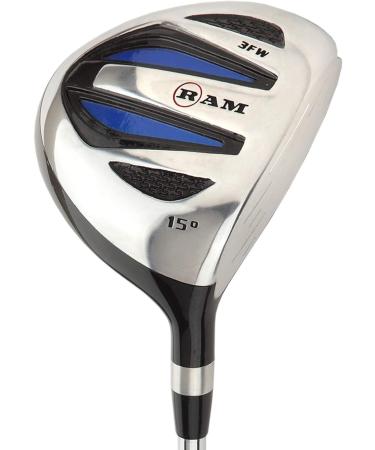 Ram Golf EZ3 Men's Wood Set - Driver, 3 & 5 Wood - Right Steel Regular with Headcovers - Buy Online on GoSupps.com