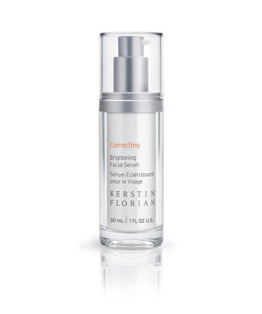 Kerstin Florian Brightening Facial Serum | Vitamin C Complex Boosts Collagen | Evens Skin Tone and Reduces Dark Spots | Facial Serum for All Skin Types (1 fl oz)