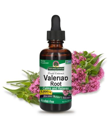 Nordic Omegas Natural's Answer Valerian Root Liquid Extract 60 ml 30 ml