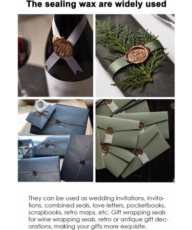 20 Premium Mailable Glue Gun Sealing Wax Sticks - Vintage Gold for Wax Seal Stamp | Perfect for Wedding Invitations, Cards, Envelopes, and More - Buy Online on GoSupps.com