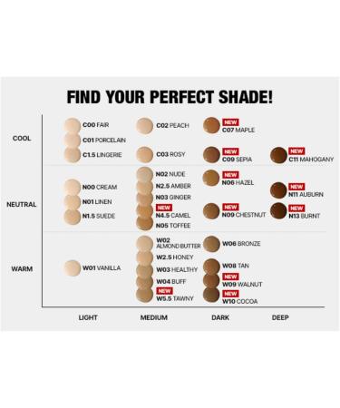  G n rique FI - Radiance Fit Serum Foundation N2.5 Amber 30 g - Buy Online on GoSupps.com