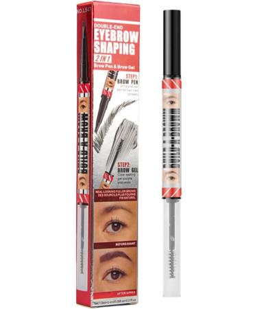 Microblading eyebrow pencilMicroblading eyebrow pen Eyebrow Gel Tint Waterproof Brow Microfilling eyebrow pen with 4 fork tip Womens hair like eyebrow ink pen for natural looking eyebrows 2LIGHT BROWN - Buy Online on GoSupps.com