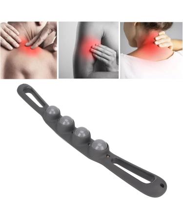 Ververt Touch Massage Roller Stick - 360 Muscle Relief for Shoulders & Arms | Gray Lymphatic Drainage Tool - Buy Online on GoSupps.com