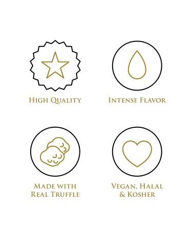 TruffleHunter Black & White Truffle Oil Set - Extra Virgin Olive Oil for Cooking & Seasoning - 8.45 Oz x2 - Buy Online on GoSupps.com