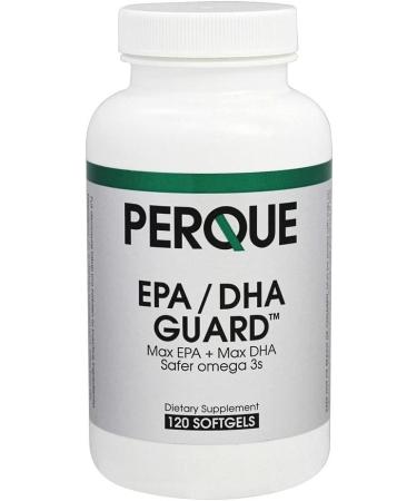 Perque EPA/DHA Guard 120 gels - High-Quality Omega-3 Supplement for Health and Beauty - Buy Online on GoSupps.com