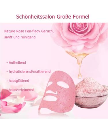Hydro Peel Off Mask Powder 500g - Rose Leaves | Professional Spa Quality Mud & DIY Gel Mask for Facial Care - Buy Online on GoSupps.com