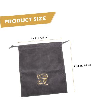 NOLITOY 6 Pcs Hair Dryer Bag Hair Dryer Storage Pouches Hair Dryer Storage Bags Makeup Travel Bag Flannel - Buy Online on GoSupps.com