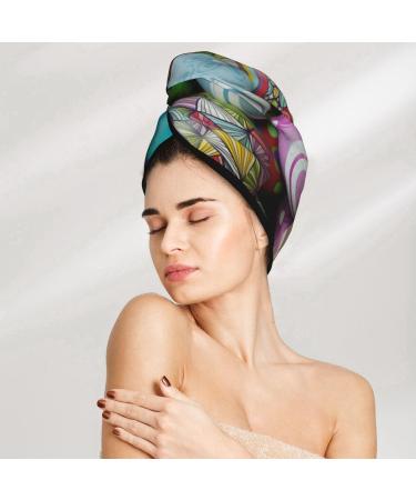 Easter Egg1 Microfiber Hair Towel Wrap - Soft Super Absorbent Coral Velvet Quick Dry Cap for Long Curly & Thick Hair - Perfect for Women - Buy Online on GoSupps.com