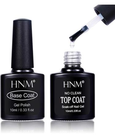 HNM Gel Nail Starter Kit | 6 Colors Gel Nail Polish Set with 24W LED Curing Lamp | Base & Top Coat | UV LED Soak Off Remover Wrap | Manicure Tools Gift Set - Buy Online on GoSupps.com