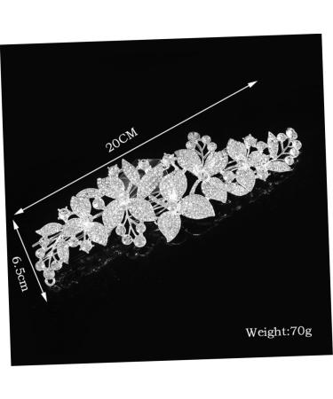 DOITOOL Bride Headpieces for Wedding Pearl Hair Barrettes Prom Hair Comb Crystal Hair Comb Hair Accessories for Prom Crystal Headpiece Bridal Rhinestone Barrettes Props Manual - Buy Online on GoSupps.com