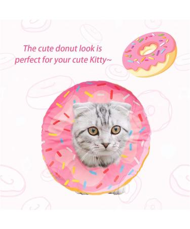 Soft Cat Recovery Collar Wound Healing Protective Collar Cat Cone Collar Soft Cute Cat Recovery Collar Adjustable Cat Cones After Surgery for Cats and Kitten Puppies (S (Pack of 1)) - Buy Online on GoSupps.com
