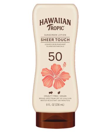 Hawaiian Tropic Sheer Touch Spf#50 Lotion 8 Ounce (235ml) (6 Pack)