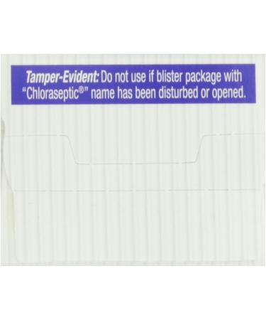 Chloraseptic Sugar Free Wild Cherry Lozenges - 15 Count - Buy Online on GoSupps.com