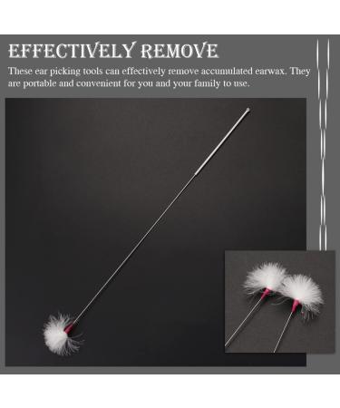 HAKIDZEL 4pcs Ear Cleaning Tools Earwax Removal Sticks Professional Ear Cleaners for Safe and Gentle Earwax Removal Random Color - Buy Online on GoSupps.com