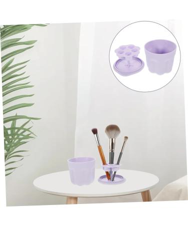 Healeved 2 Sets Makeup Brush Cleaning Bowl Makeup Brush Washing Too Silicone Brush Cleaning Pad Cleansing Brush Makeup Brush Cleaning Pad Brush Cleaner Kit Scrubber Self Made 8.5X8X6.8CMx2pcs Violetx2pcs - Buy Online on GoSupps.com