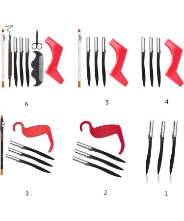 MCAORI Achieve Perfect Makeup with this Versatile Stencil Set for Face Cheek and Nose 2# - Buy Online on GoSupps.com