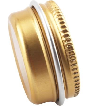 Buy 24-Pack 10ml Gold Empty Aluminum Jars with Screw Caps | Ideal for Cosmetics & DIY | Aluminum Cosmetic Cans with Stickers - Buy Online on GoSupps.com