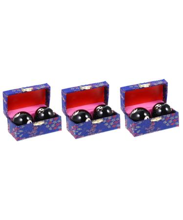 TOVINANNA 6 STK massage globe stress balls stress balls magnetic baoding balls massage balls for the hands tool massage ball massage balls made of metal balls massage yoga the ball roll