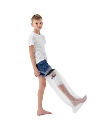 Waterproof Leg Shower Protection for Children | Reusable Silicone Plaster Cover | Bath & Shower Protection for Casts - Buy Online on GoSupps.com