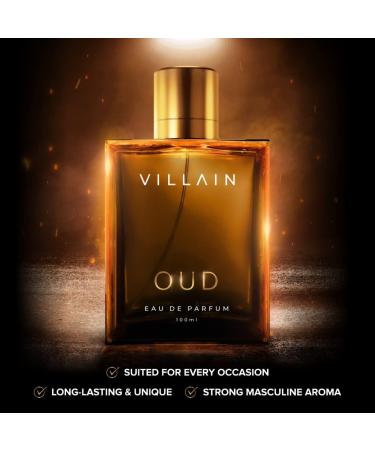 Oud Perfume for Men | Eau de Parfum - 100ml | Oriental Smoky & Spicy Long Lasting Fragrance - Buy Online on GoSupps.com