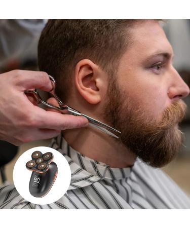 1 Pc Multifunctional Electric Razor Beard Trimmer - 5 Head Rotary Shaver for Men | Ideal Grooming Tool for Beard & Body - Buy Online on GoSupps.com