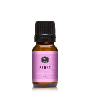 P&J Trading Peony Oil 10ml - Premium Essential Oil for Candle Making Diffuser Soap Perfume Bath & Body