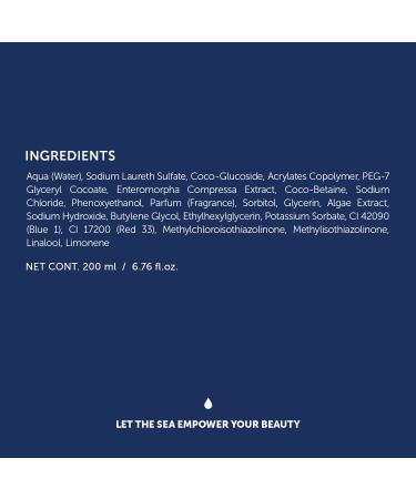 THALGO Men Wake-Up Shower Gel - Moisturizing Body Wash & Shampoo | 6.76 Fl Oz - International Shipping - Buy Online on GoSupps.com
