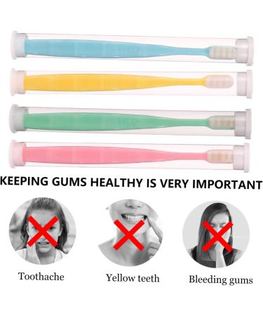 Beaupretty 8-Piece Wangan Hair Toothbrush Set - Micro Nano Deep Cleaning Oral Care Tools in Various Colors - Buy Online on GoSupps.com