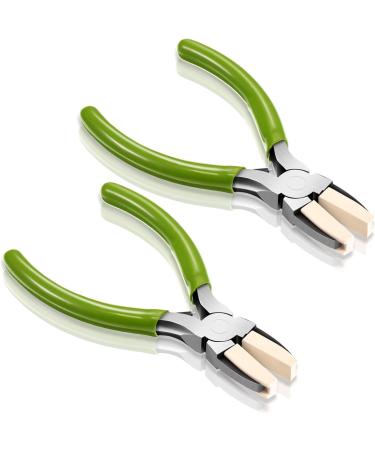 2 Pack Nylon Nose Pliers - Carbon Steel Jewelry Making Tools for Beading & Wire Crafts - 5.3 Inch - Buy Online on GoSupps.com