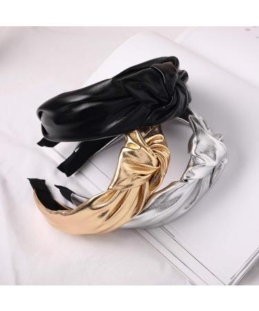 Knotted Wide Turban Headband for Women - Fashionable Hair Accessory (YHHFG-017) - Buy Online on GoSupps.com