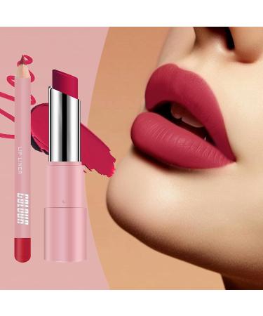 Tinted Lip Balm - Waterproof and Resistant Contour - Nourishing and Plumping Non-Sticky Matte Finish for Young Women Night and Cold Winter - Buy Online on GoSupps.com