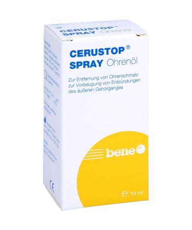 Cerustop Ear Spray 10 ml | Effective Earwax Relief | Fast International Shipping - Buy Online on GoSupps.com