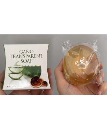 Gano Excel Transparent Soap with Ganoderma - Natural Moisturizing & Nourishing Soap for All Skin Types | Shop Internationally - Buy Online on GoSupps.com