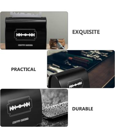 Beaupretty 3-Stage Blades Storage Box - Barbershop Collection | Safety Razor Carrier & Disposal Container | Travel Mini Etui for College & On-the-Go - Buy Online on GoSupps.com