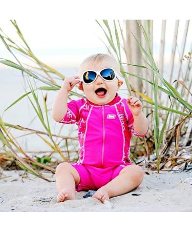 Baby Banz Retro Banz Wrap Sunglasses - White, Size KIDS 2-5 Years - Buy Online on GoSupps.com