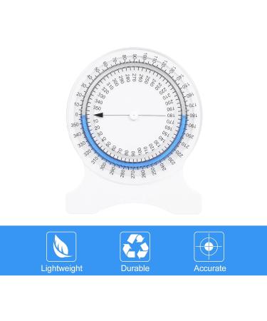 Buy Therapy Inclinometer | ROM of Motion Angle Finder for Joint Mobility - Accurate Measuring Instrument for PT Professionals - Buy Online on GoSupps.com