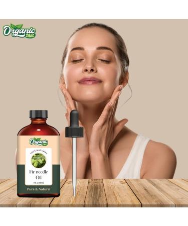 Organic Zing Fir Needle Essential Oil Pure & Natural for Skin Care Hair Care Body Care - 118ml - Buy Online on GoSupps.com