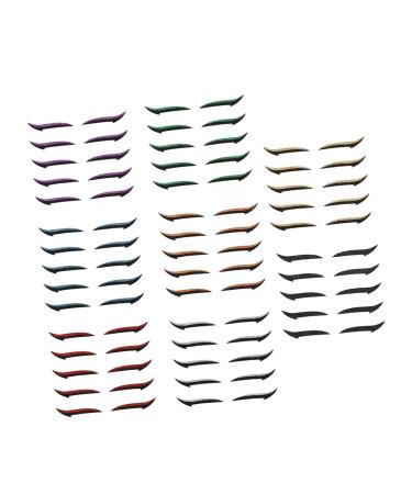 Didiseaon 80 Pairs Eyeliner Stickers Eye Makeup Tools Stiker Reusable Double Eyelid Tapes Skin Patch Eyes