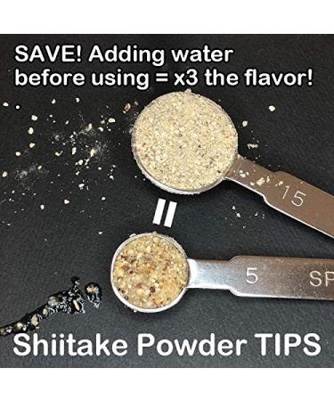 Organic Japanese Shiitake Powder 40g - Forest-Grown Umami Booster for Natural Flavor - Buy Online on GoSupps.com