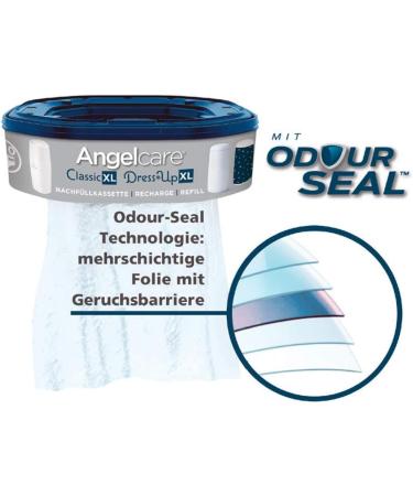 Shop Angelcare Dress-Up XL Starter Set - Diaper Pail 2 Refill Cassettes & Snow Bear Cover | Worldwide Shipping - Buy Online on GoSupps.com