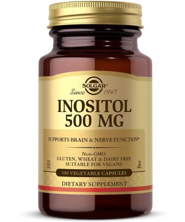 Inositol 500mg Solgar 100 VCaps