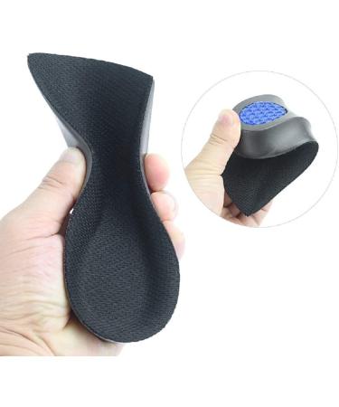 Elevator Shoe Inserts for Height Increase - Invisible Heel Lift Pads for Men & Women | Elastic Air Cushion 2.5CM (0.98in) Shock Absorption - Buy Online on GoSupps.com